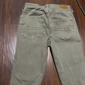 American Eagle Green Jeans size: 2